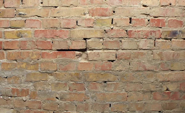 Muro de ladrillo sólido — Foto de Stock