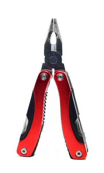 Multi verktyg tänger med rött handtag — Stockfoto