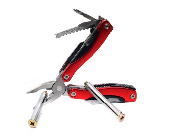 multitul büyük ve iki çapa beyaz bir arka plan üzerinde cıvata