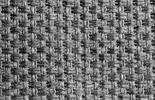 Texture de tissu gris photographié de près — Photo