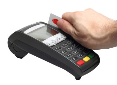 the payment process in the terminal card