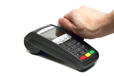 the payment process in the terminal card