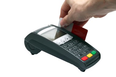 the payment process in the terminal card