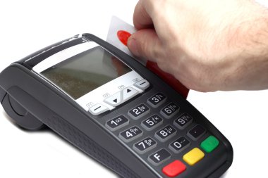 the payment process in the terminal card