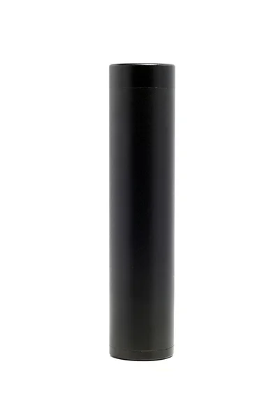 External battery in a black metal cylinder — Stock Photo, Image