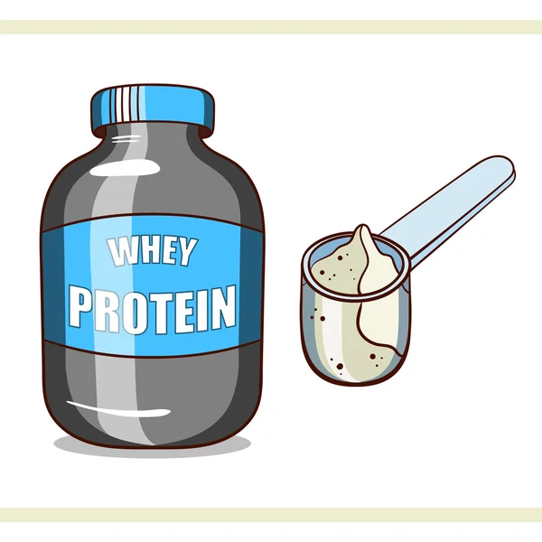 Sport Nutrition Protein — Stock vektor