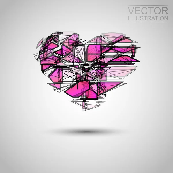 Abstractheart — Image vectorielle