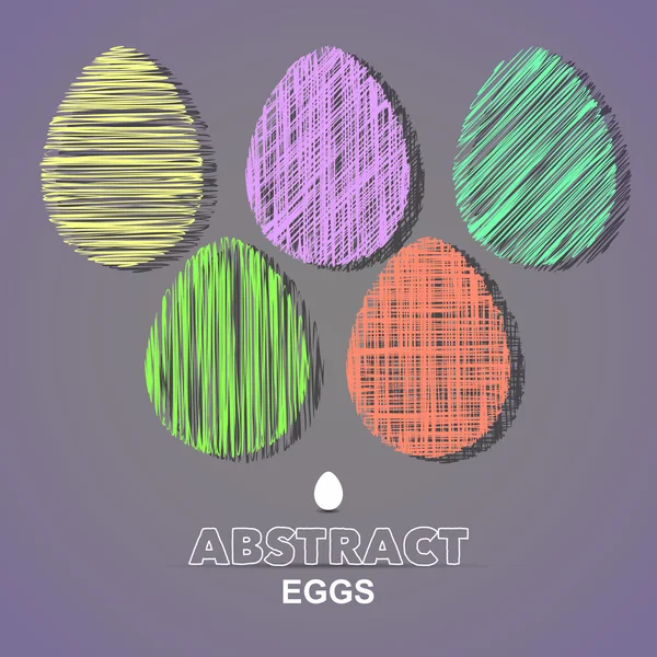 Coloredeggs — Wektor stockowy