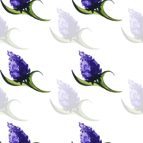 Purplefloralpattern — 스톡 벡터