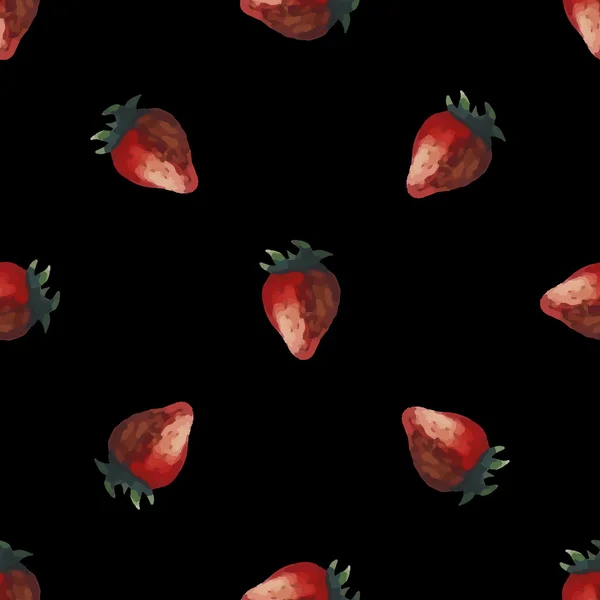 StrawberryPattern2 — Stock Vector