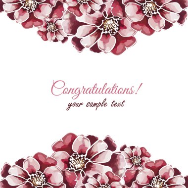 Pinkflowercard