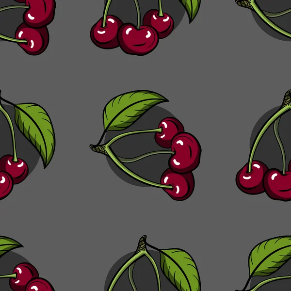 Cherrypattern4 — Stockvektor