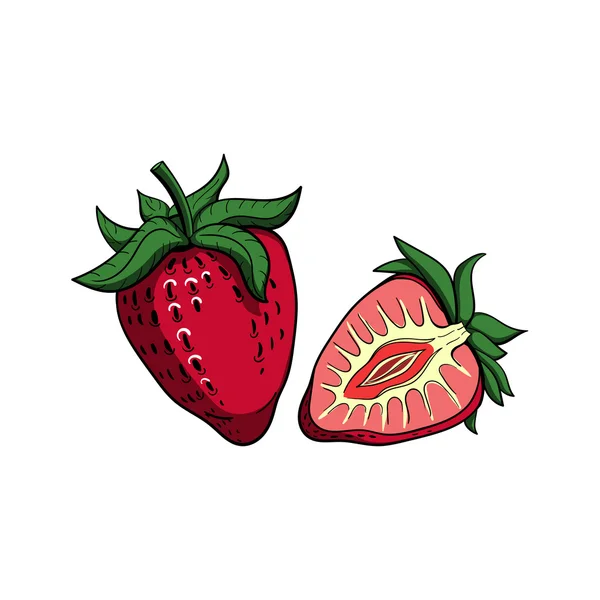 Strawberryvector — Stockový vektor