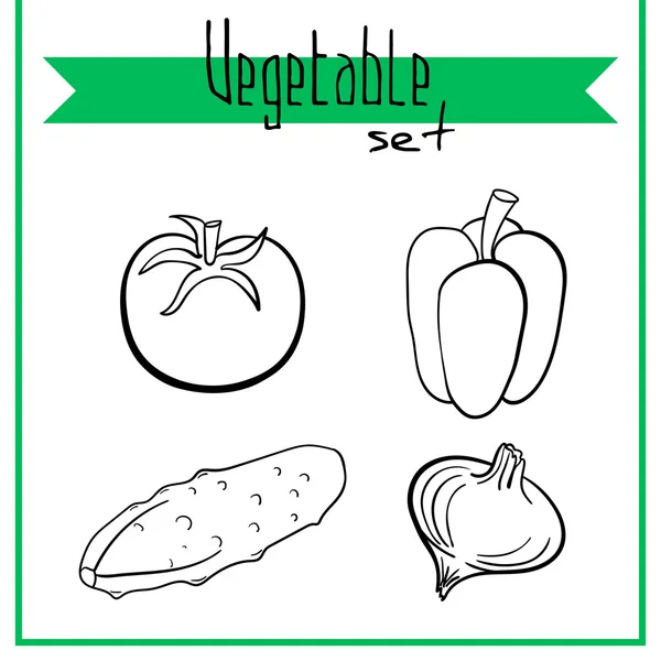 Vegetablesvector2 — Wektor stockowy