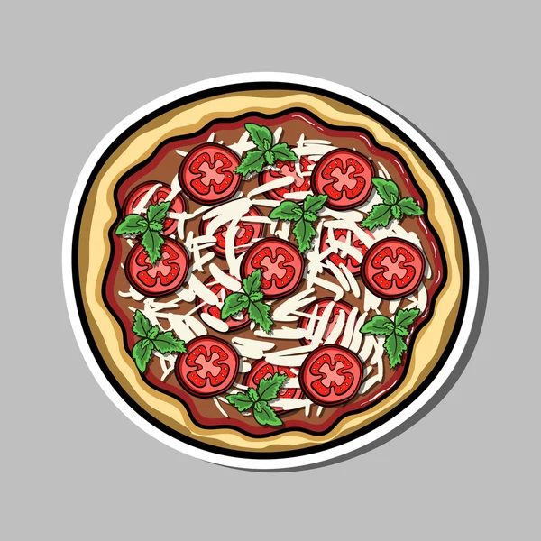 Pizzasticker3 — Vetor de Stock