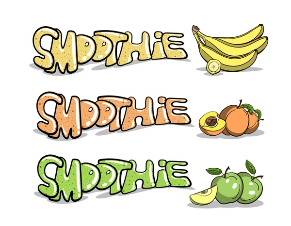 Fruta Smoothie1 — Archivo Imágenes Vectoriales