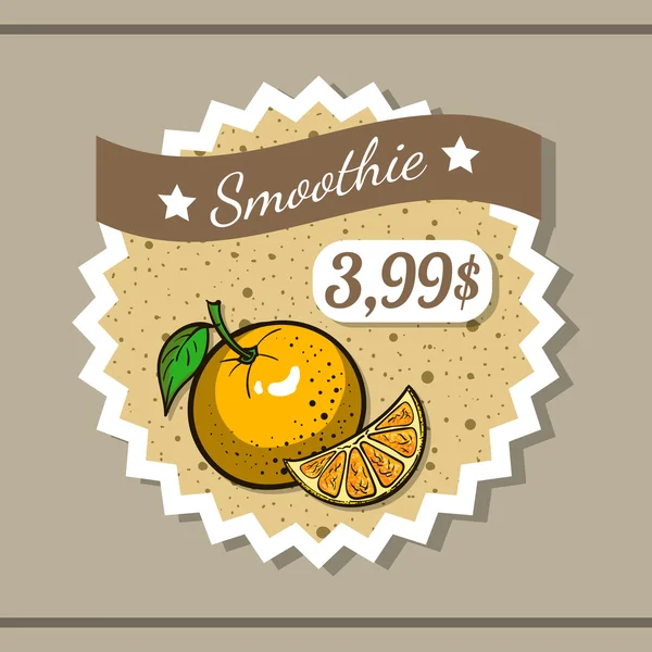 Smoothie Sticker 3 — Stockvector