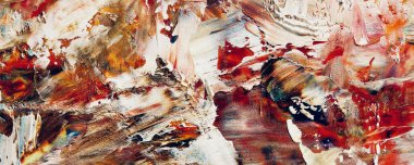 Renk dokusu. Tuvale elle çizilmiş yağlı boya resim. Soyut sanat geçmişi. Modern, çağdaş sanat. Renkli tuval. Duvar dekoru arkaplanı