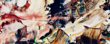 Renk dokusu. Tuvale elle çizilmiş yağlı boya resim. Soyut sanat geçmişi. Modern, çağdaş sanat. Renkli tuval. Duvar dekoru arkaplanı