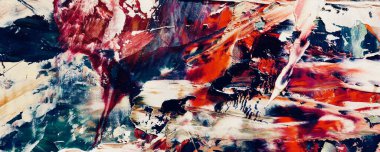 Renk dokusu. Tuvale elle çizilmiş yağlı boya resim. Soyut sanat geçmişi. Modern, çağdaş sanat. Renkli tuval. Duvar dekoru arkaplanı