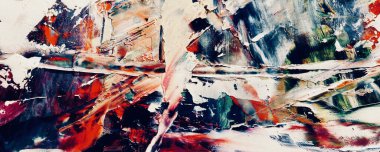 Renk dokusu. Tuvale elle çizilmiş yağlı boya resim. Soyut sanat geçmişi. Modern, çağdaş sanat. Renkli tuval. Duvar dekoru arkaplanı