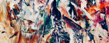 Renk dokusu. Tuvale elle çizilmiş yağlı boya resim. Soyut sanat geçmişi. Modern, çağdaş sanat. Renkli tuval. Duvar dekoru arkaplanı