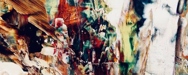 Renk dokusu. Tuvale elle çizilmiş yağlı boya resim. Soyut sanat geçmişi. Modern, çağdaş sanat. Renkli tuval. Duvar dekoru arkaplanı