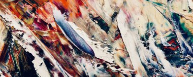 Tuval üzerinde soyut yağlı boya resim. arka plan duvar kağıdı. Modern motif görsel sanat. Moda el boyası. Duvar dekorasyonu ve duvar resimleri. Doku.