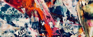 Renk dokusu. Tuvale elle çizilmiş yağlı boya resim. Soyut sanat geçmişi. Modern, çağdaş sanat. Renkli tuval. Duvar dekoru arkaplanı