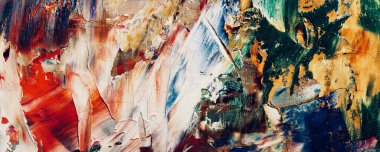 Renk dokusu. Tuvale elle çizilmiş yağlı boya resim. Soyut sanat geçmişi. Modern, çağdaş sanat. Renkli tuval. Duvar dekoru arkaplanı