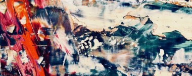 Renk dokusu. Tuvale elle çizilmiş yağlı boya resim. Soyut sanat geçmişi. Modern, çağdaş sanat. Renkli tuval. Duvar dekoru arkaplanı