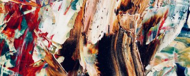 Renk dokusu. Tuvale elle çizilmiş yağlı boya resim. Soyut sanat geçmişi. Modern, çağdaş sanat. Renkli tuval. Duvar dekoru arkaplanı