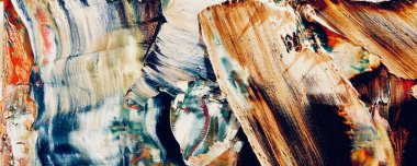 Renk dokusu. Tuvale elle çizilmiş yağlı boya resim. Soyut sanat geçmişi. Modern, çağdaş sanat. Renkli tuval. Duvar dekoru arkaplanı