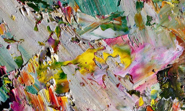 Renk dokusu. Tuvale elle çizilmiş yağlı boya resim. Soyut sanat geçmişi. Modern, çağdaş sanat. Renkli tuval. Duvar dekoru arkaplanı