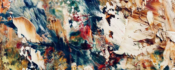 Renk dokusu. Tuvale elle çizilmiş yağlı boya resim. Soyut sanat geçmişi. Modern, çağdaş sanat. Renkli tuval. Duvar dekoru arkaplanı