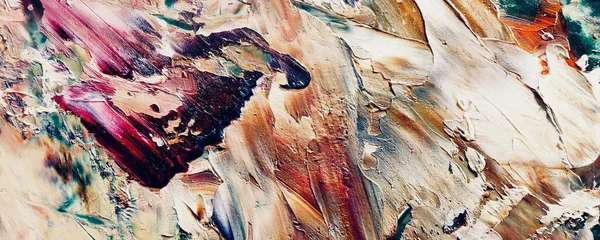 Renk dokusu. Tuvale elle çizilmiş yağlı boya resim. Soyut sanat geçmişi. Modern, çağdaş sanat. Renkli tuval. Duvar dekoru arkaplanı