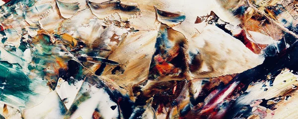 Renk dokusu. Tuvale elle çizilmiş yağlı boya resim. Soyut sanat geçmişi. Modern, çağdaş sanat. Renkli tuval. Duvar dekoru arkaplanı