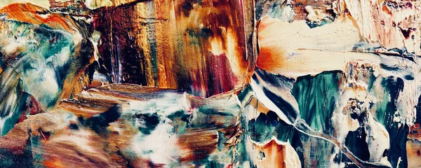 Renk dokusu. Tuvale elle çizilmiş yağlı boya resim. Soyut sanat geçmişi. Modern, çağdaş sanat. Renkli tuval. Duvar dekoru arkaplanı