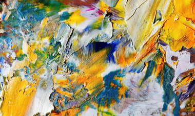 Tuval üzerinde soyut yağlı boya resim. arka plan duvar kağıdı. Modern motif görsel sanat. Moda el boyası. Duvar dekorasyonu ve duvar resimleri. Doku.