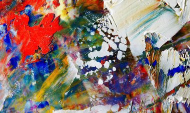 Tuval üzerinde soyut yağlı boya resim. arka plan duvar kağıdı. Modern motif görsel sanat. Moda el boyası. Duvar dekorasyonu ve duvar resimleri. Doku.