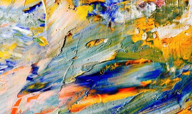 Tuval üzerinde soyut yağlı boya resim. arka plan duvar kağıdı. Modern motif görsel sanat. Moda el boyası. Duvar dekorasyonu ve duvar resimleri. Doku.