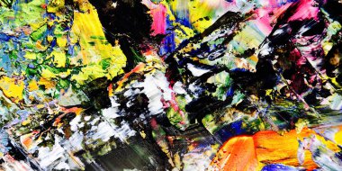 Tuval üzerinde soyut yağlı boya resim. arka plan duvar kağıdı. Modern motif görsel sanat. Moda el boyası. Duvar dekorasyonu ve duvar resimleri. Doku.