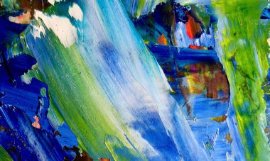 Tuval üzerinde soyut yağlı boya resim. arka plan duvar kağıdı. Modern motif görsel sanat. Moda el boyası. Duvar dekorasyonu ve duvar resimleri. Doku.