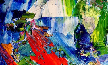 Tuval üzerinde soyut yağlı boya resim. arka plan duvar kağıdı. Modern motif görsel sanat. Moda el boyası. Duvar dekorasyonu ve duvar resimleri. Doku.