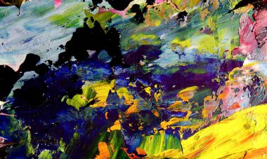 Tuval üzerinde soyut yağlı boya resim. arka plan duvar kağıdı. Modern motif görsel sanat. Moda el boyası. Duvar dekorasyonu ve duvar resimleri. Doku.