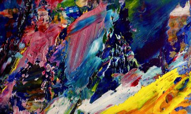 Tuval üzerinde soyut yağlı boya resim. arka plan duvar kağıdı. Modern motif görsel sanat. Moda el boyası. Duvar dekorasyonu ve duvar resimleri. Doku.