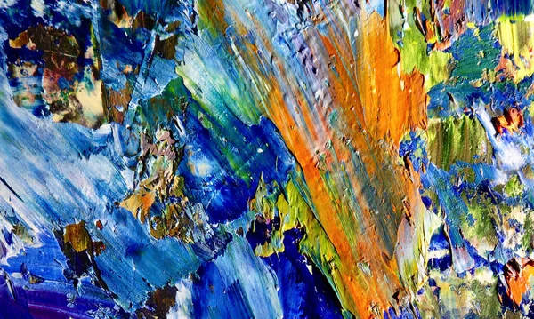 Texture Colore Pittura Olio Dipinta Mano Tela Sfondo Astratto Arte — Foto Stock