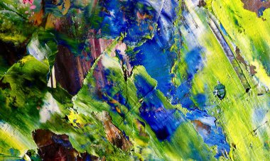 Tuval üzerinde soyut yağlı boya resim. arka plan duvar kağıdı. Modern motif görsel sanat. Moda el boyası. Duvar dekorasyonu ve duvar resimleri. Doku.