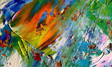 Tuval üzerinde soyut yağlı boya resim. arka plan duvar kağıdı. Modern motif görsel sanat. Moda el boyası. Duvar dekorasyonu ve duvar resimleri. Doku.