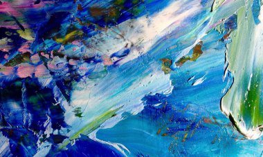 Tuval üzerinde soyut yağlı boya resim. arka plan duvar kağıdı. Modern motif görsel sanat. Moda el boyası. Duvar dekorasyonu ve duvar resimleri. Doku.